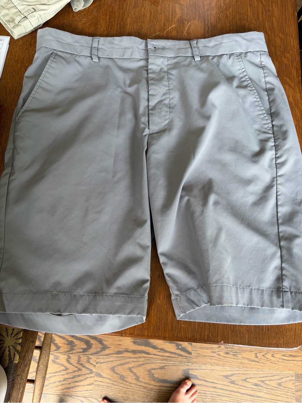 Men's Gray Casual Shorts